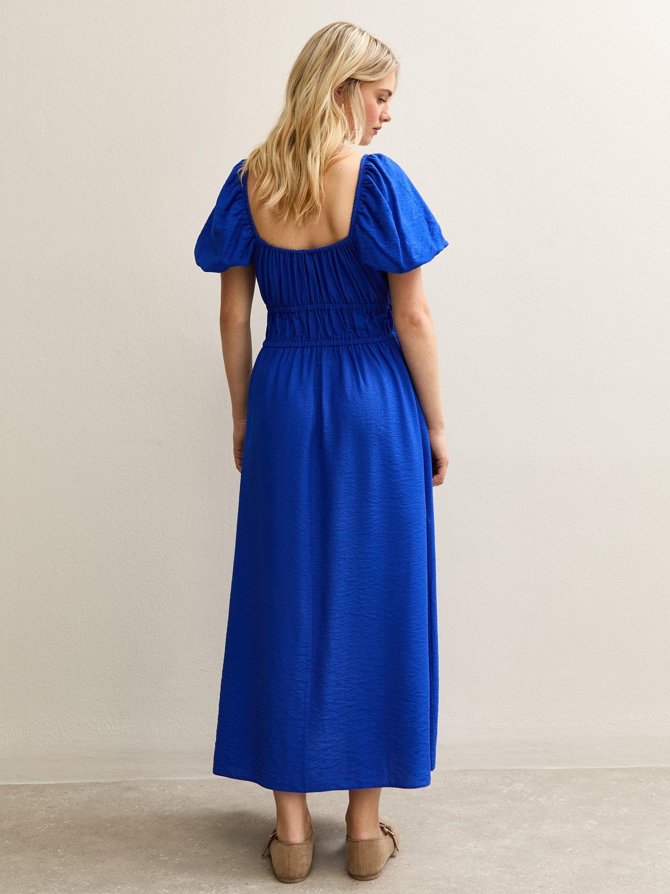 new-look-milkmaid-midi-dress-bright-bluestillFront