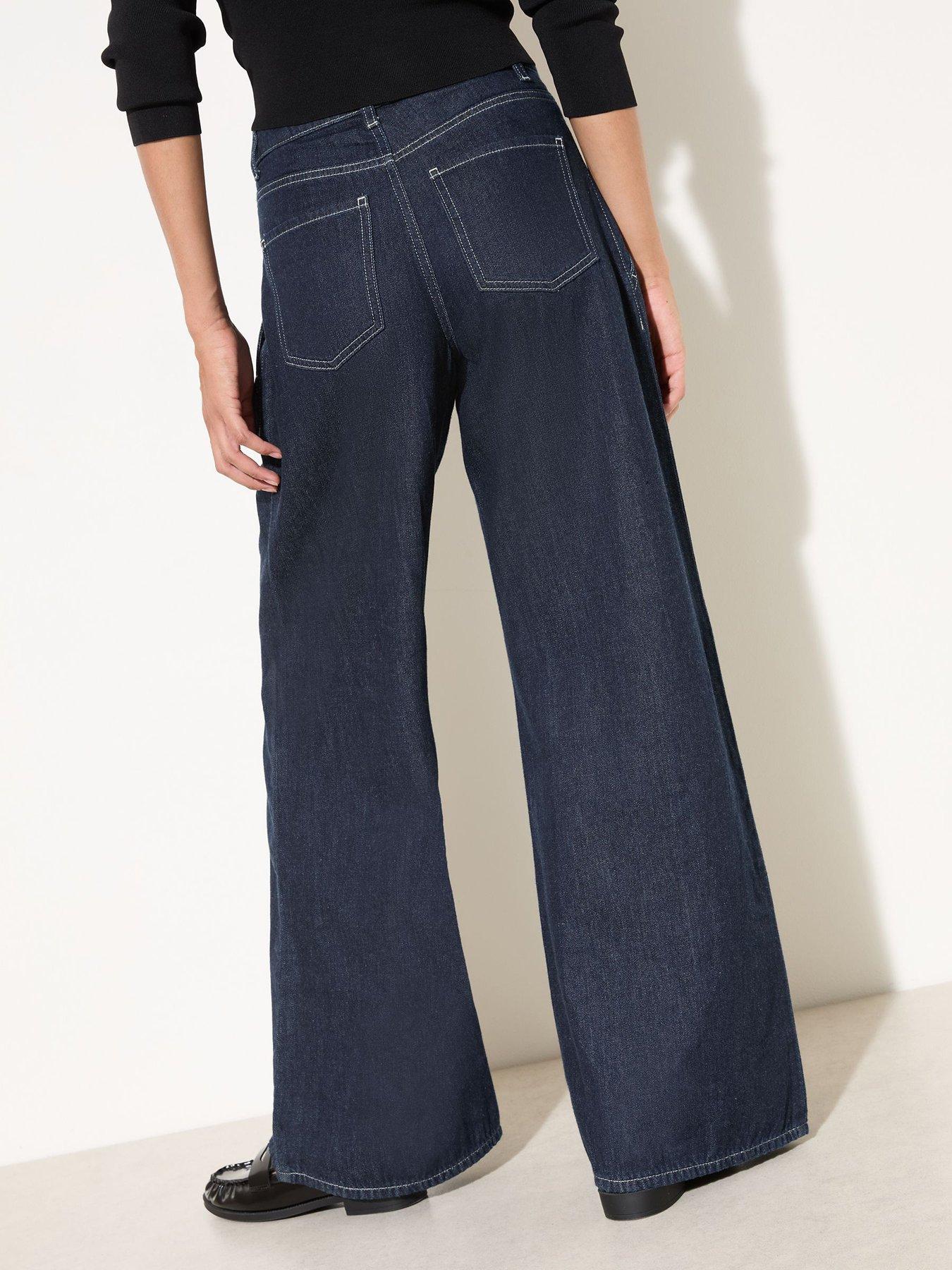 friends-like-these-pleat-front-wide-leg-jean-bluestillFront