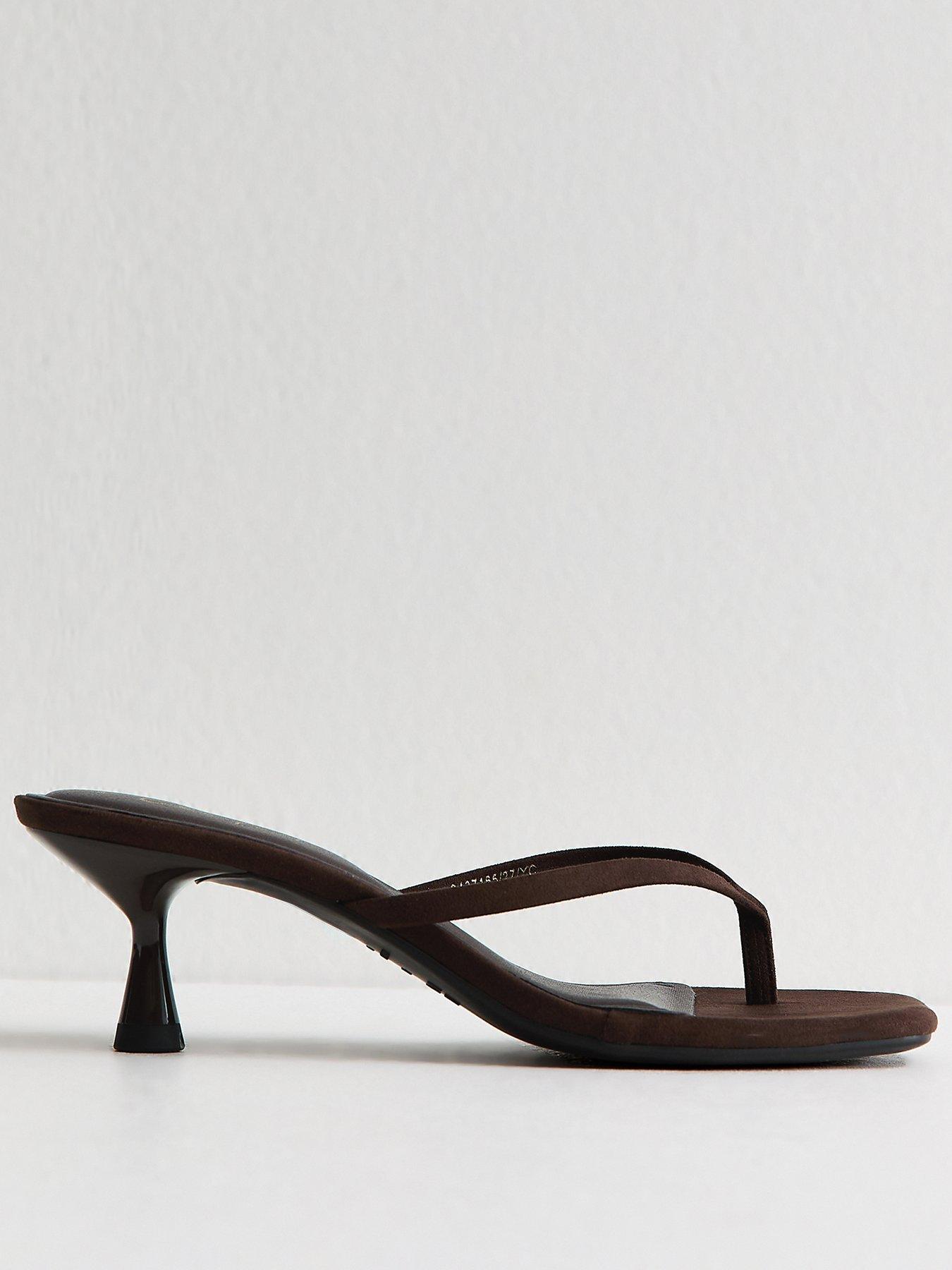 new-look-faux-suede-toe-post-mule-sandals-brownstillFront