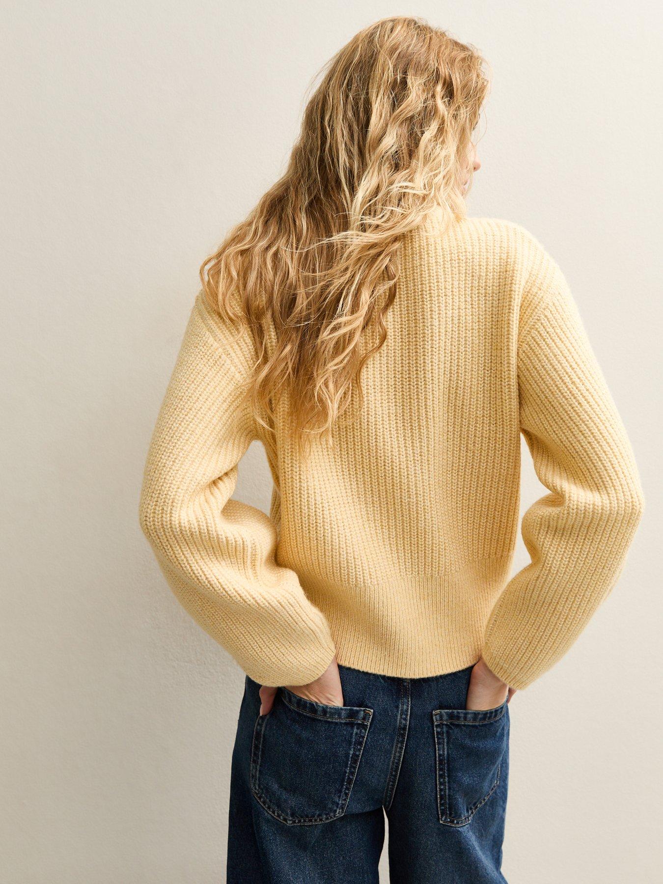 new-look-ribbed-knit-long-sleeve-jumper-yellowstillFront