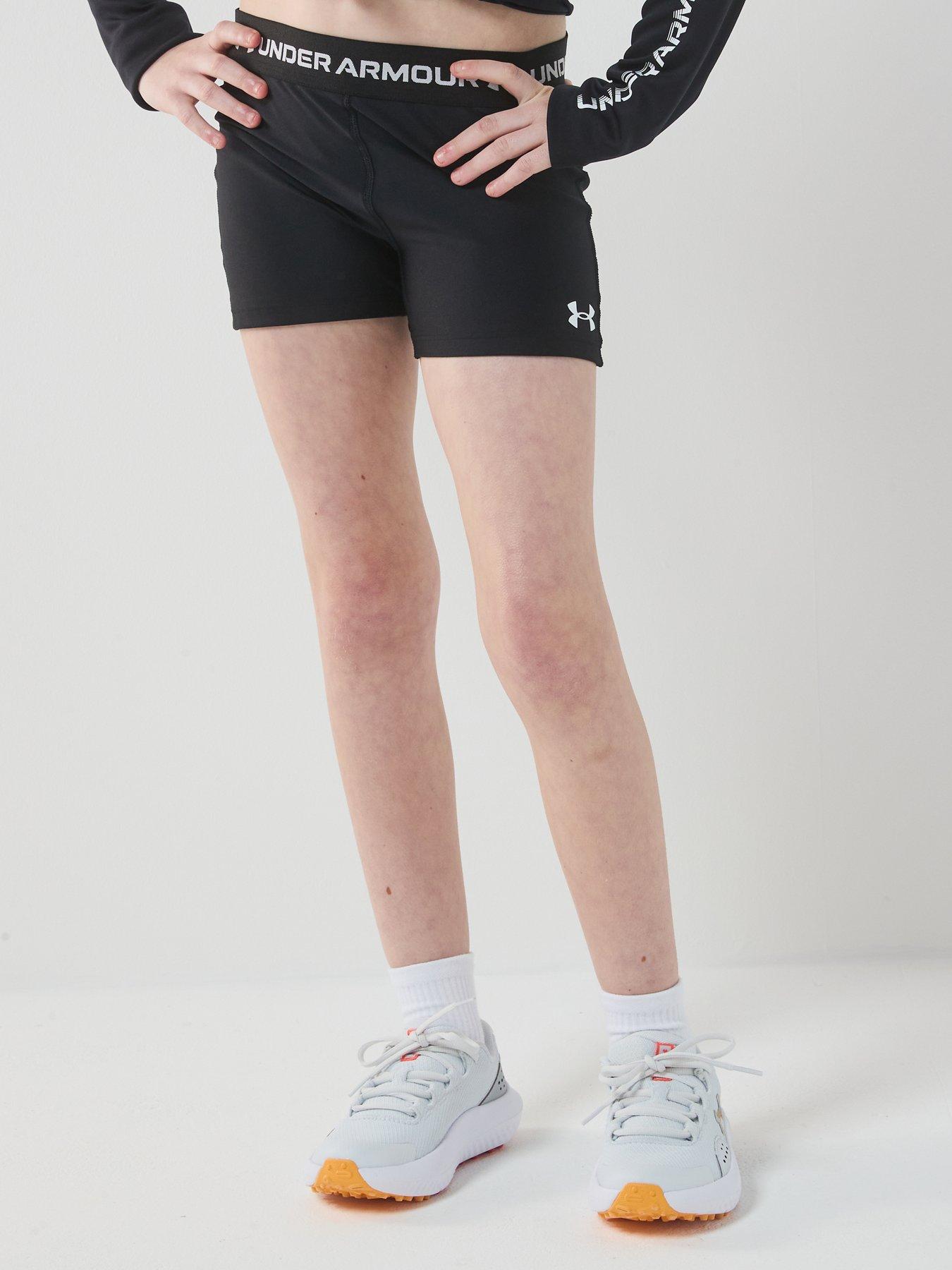 Image 2 of 7 of UNDER ARMOUR Junior Girls Training Hg Short - Black