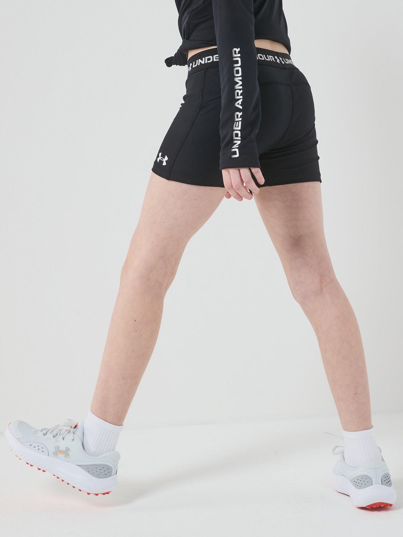 Image 6 of 7 of UNDER ARMOUR Junior Girls Training Hg Short - Black
