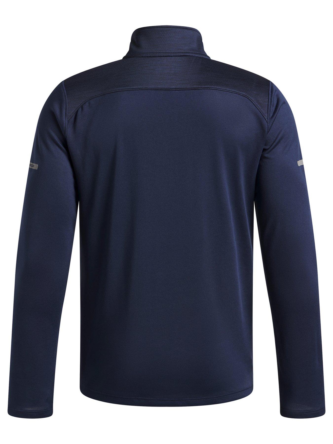 under-armour-junior-boys-training-tech-utility-14-zip-top-navyback
