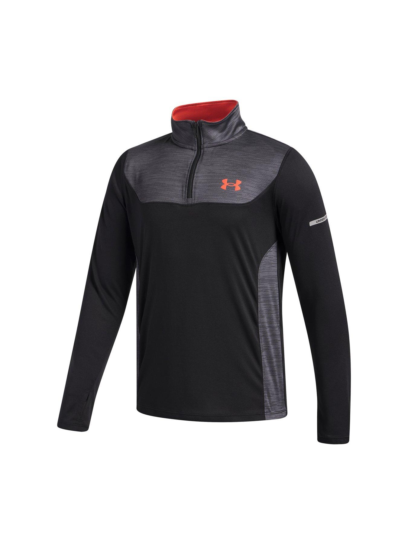 under-armour-junior-boys-training-tech-utility-14-zip-top-blackoutfit