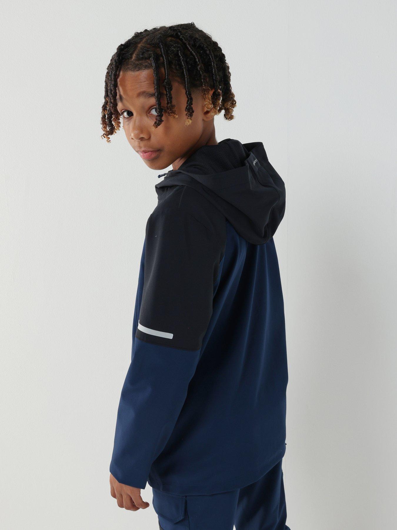 Image 2 of 7 of UNDER ARMOUR Junior Boys Training Tech Utility Jacket - Navy
