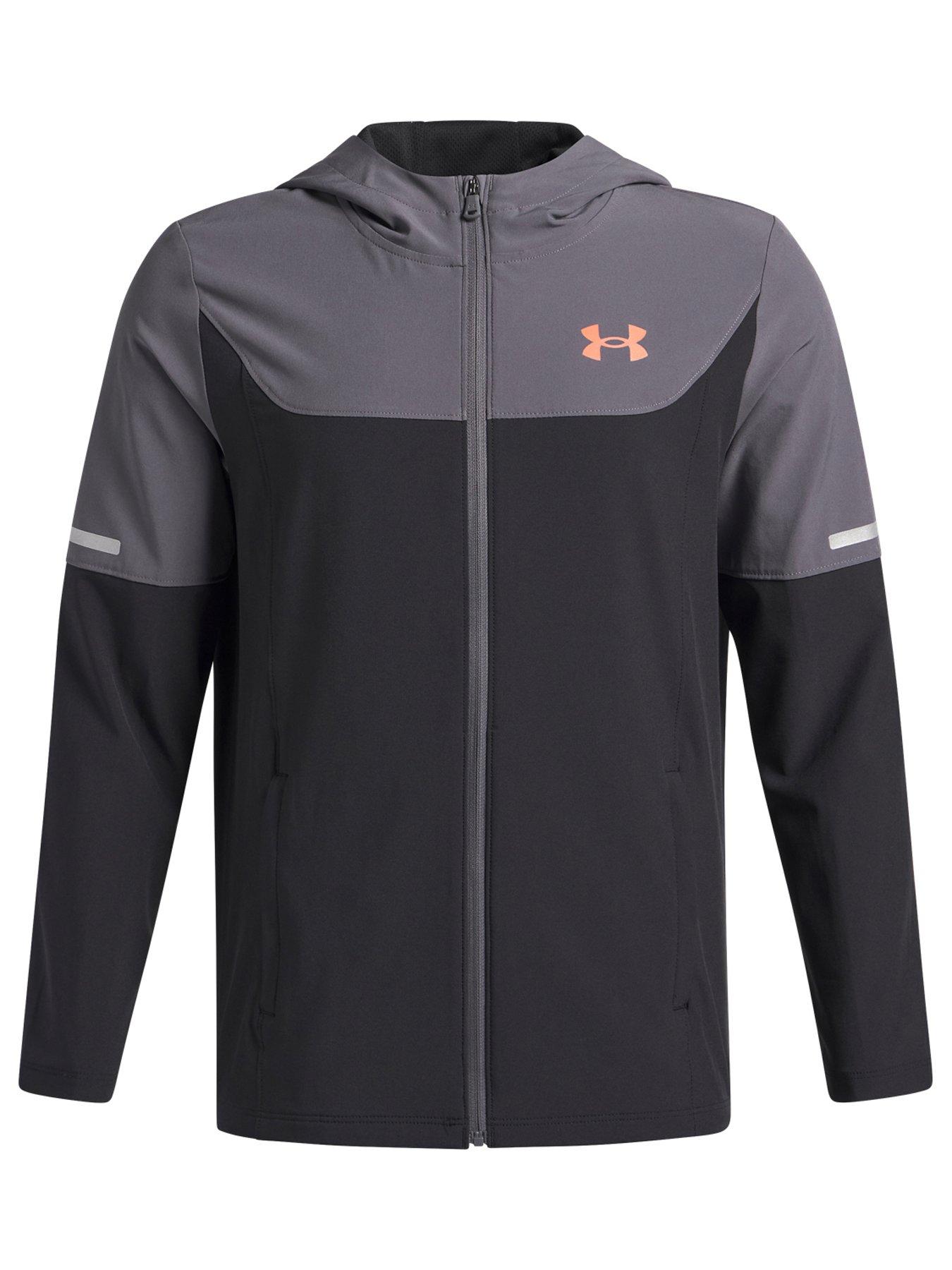 Image 7 of 7 of UNDER ARMOUR Junior Boys Training Tech Utility Jacket - Black