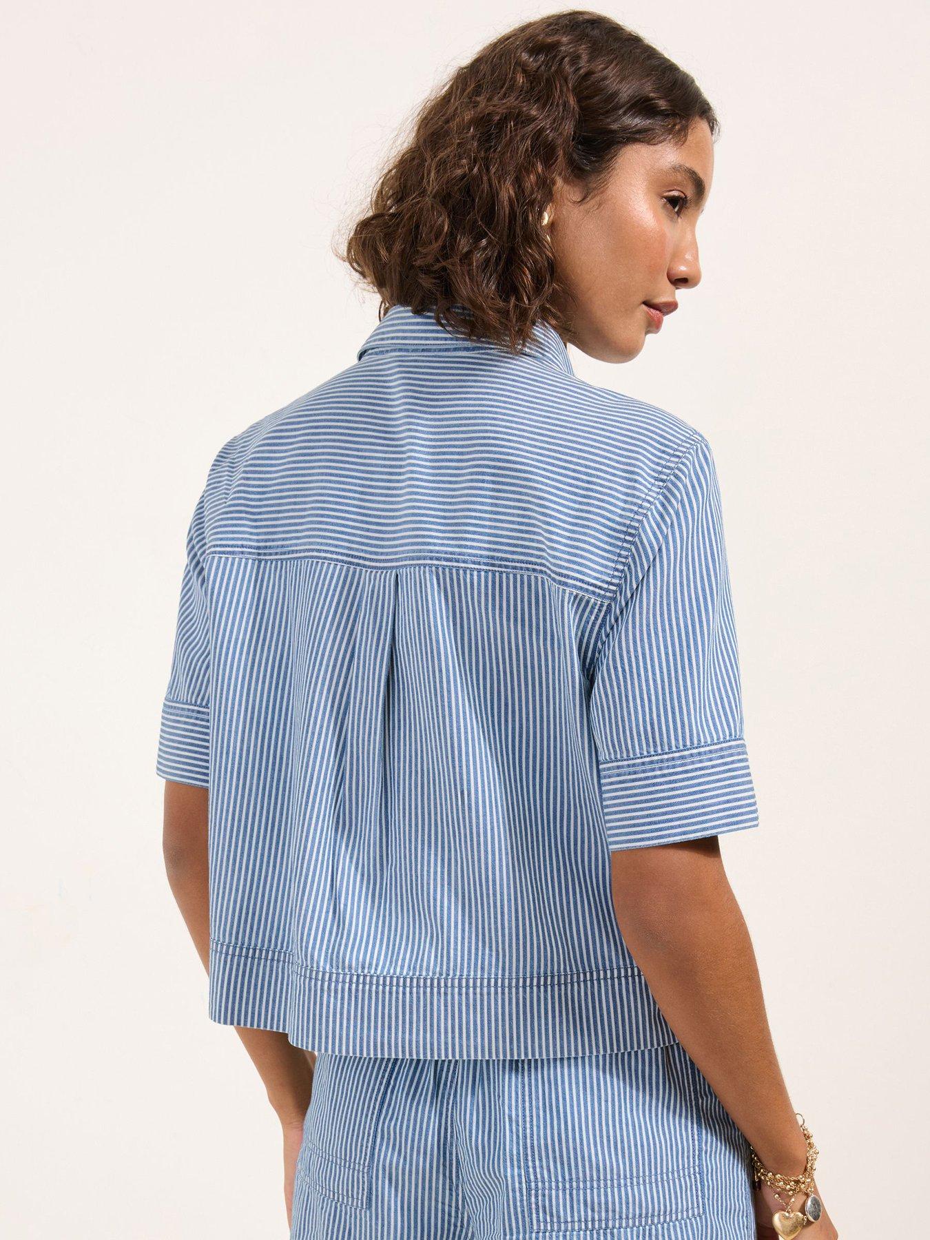 Image 2 of 4 of Friends Like These Boxy Shirt - Blue