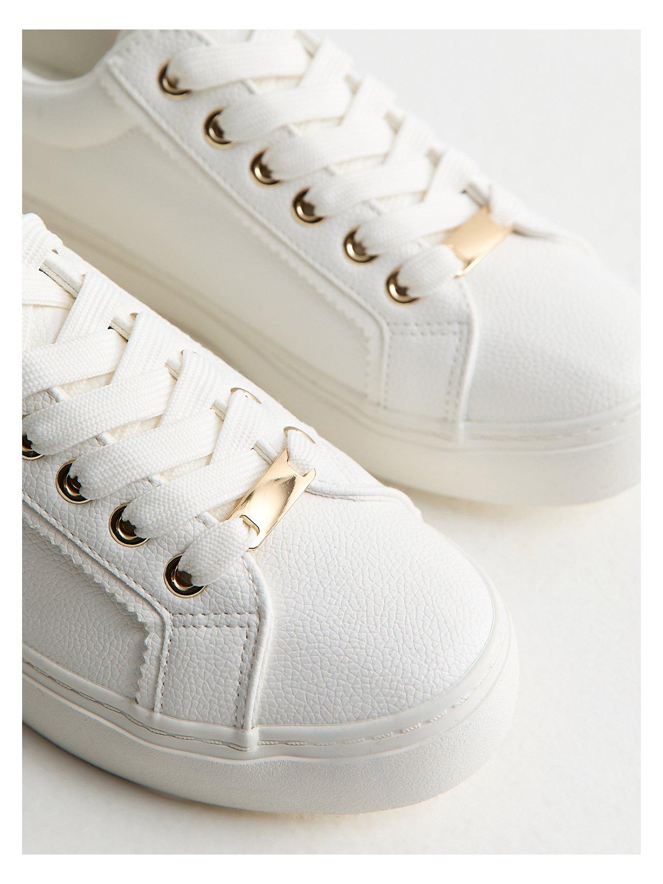 new-look-grained-faux-leather-lace-up-trainers-whitedetail