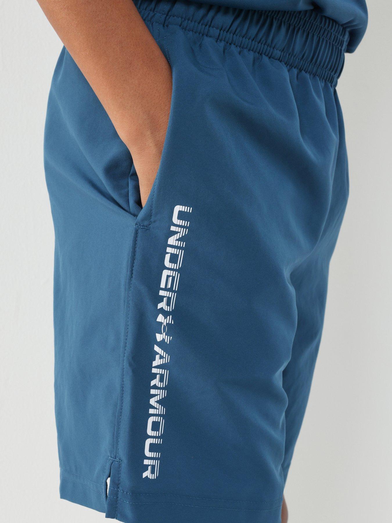 Image 4 of 6 of UNDER ARMOUR Junior Boys Training Tech Woven Short - Blue