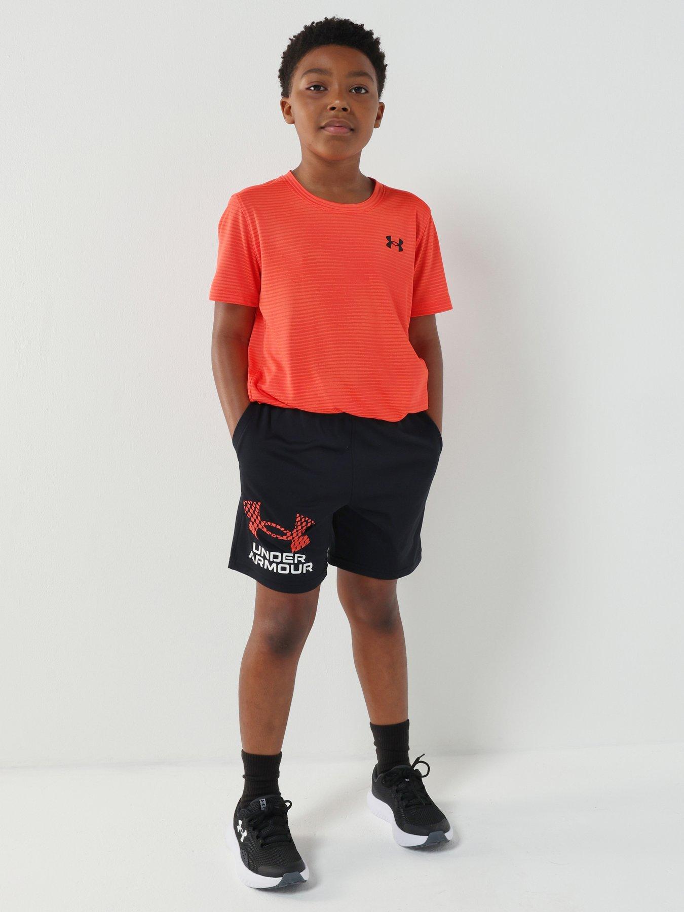 UNDER ARMOUR Junior Boys Training Tech Short - Black