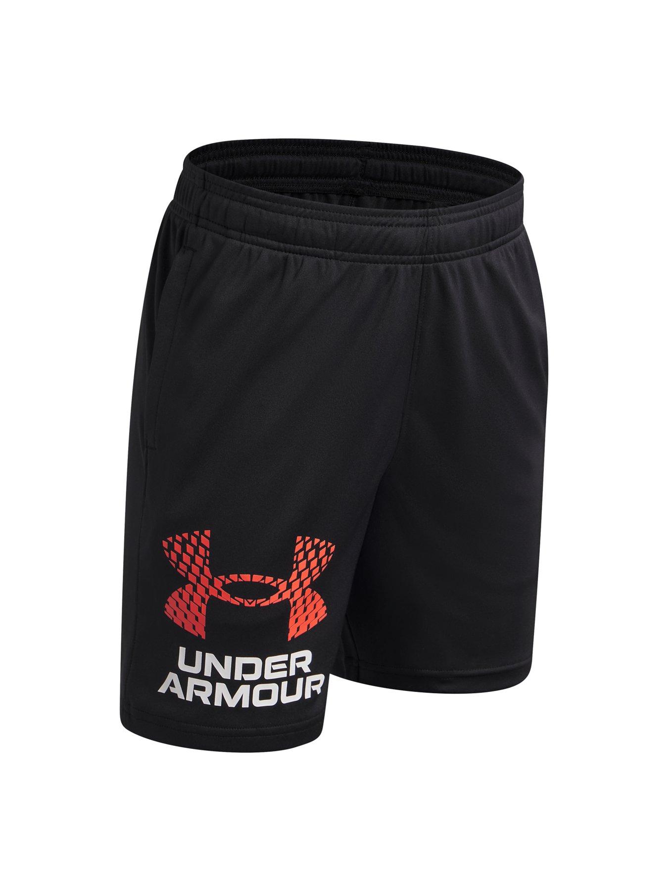 under-armour-junior-boys-training-tech-short-blackoutfit
