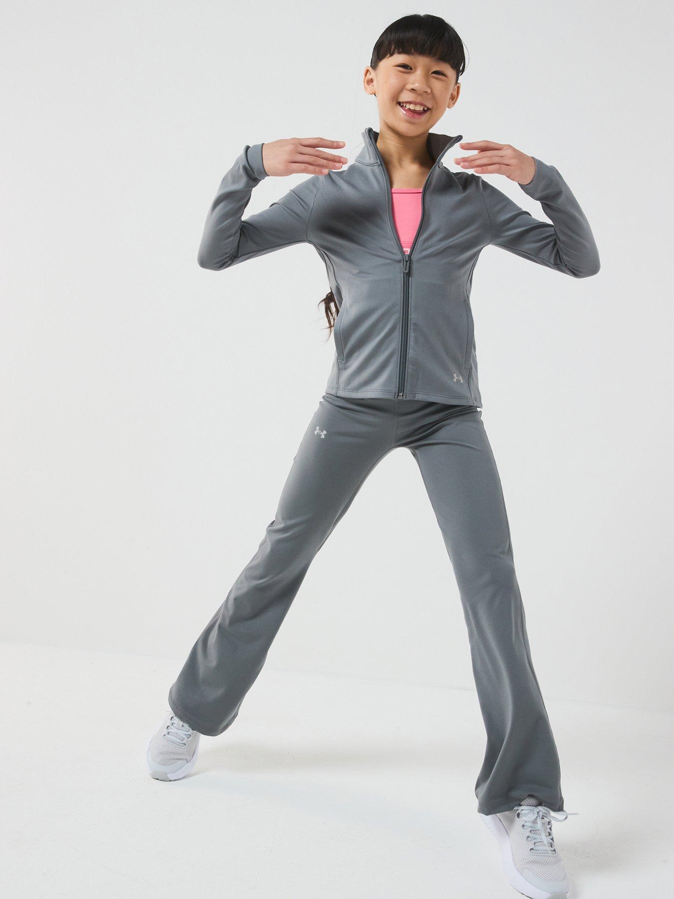 under-armour-junior-girls-training-motion-flare-pant-clay-green