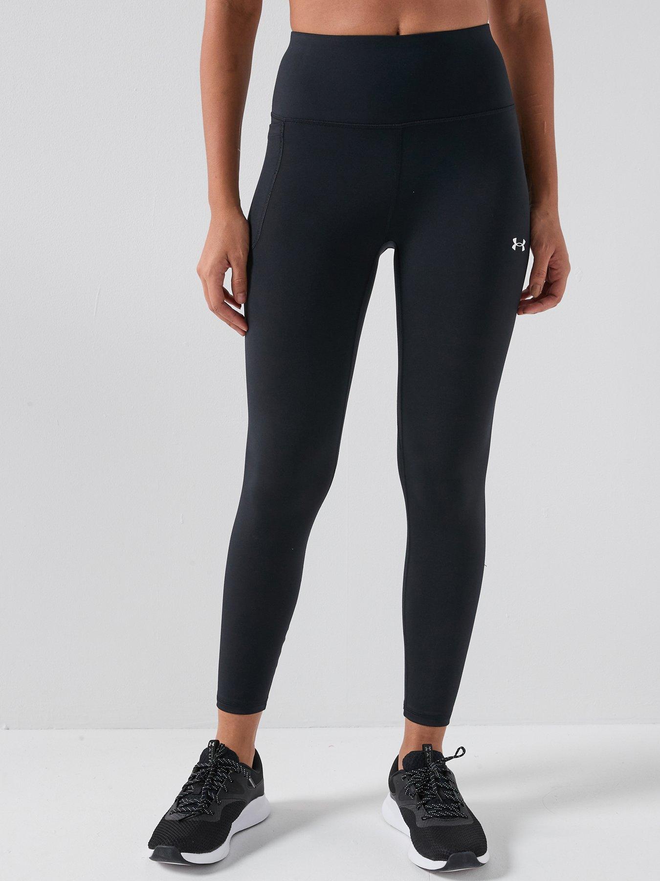UNDER ARMOUR Womens Training Motion Ankle Legging - Black