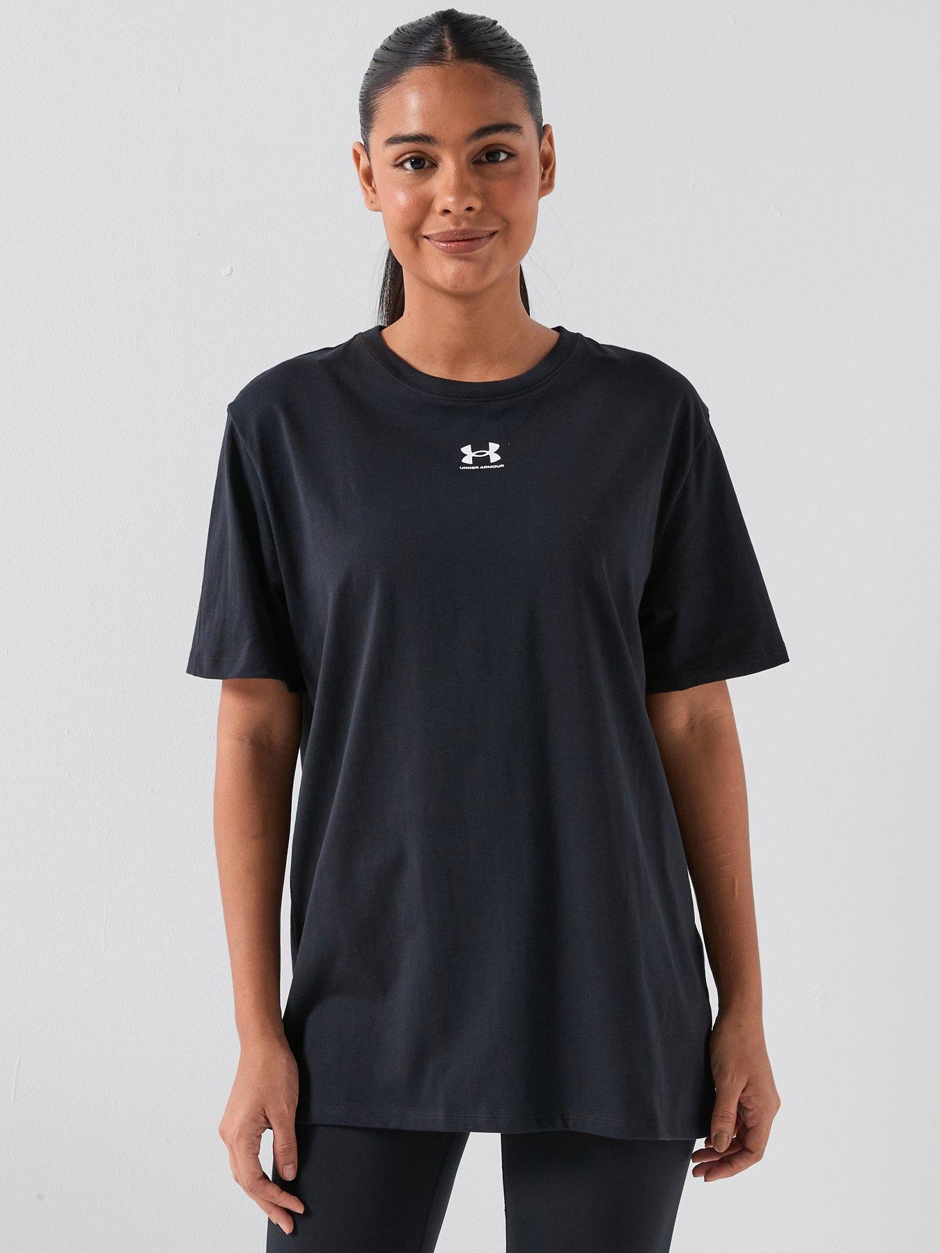 under-armour-womens-rival-knit-short-sleeve-t-shirt-black
