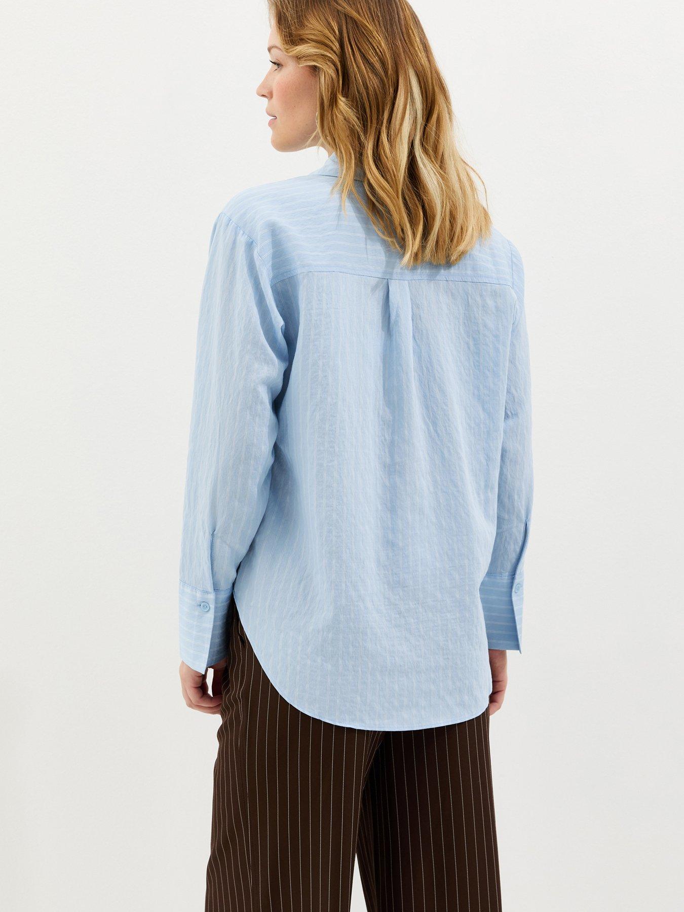 new-look-oversized-pinstripe-long-sleeve-shirt-bluestillFront