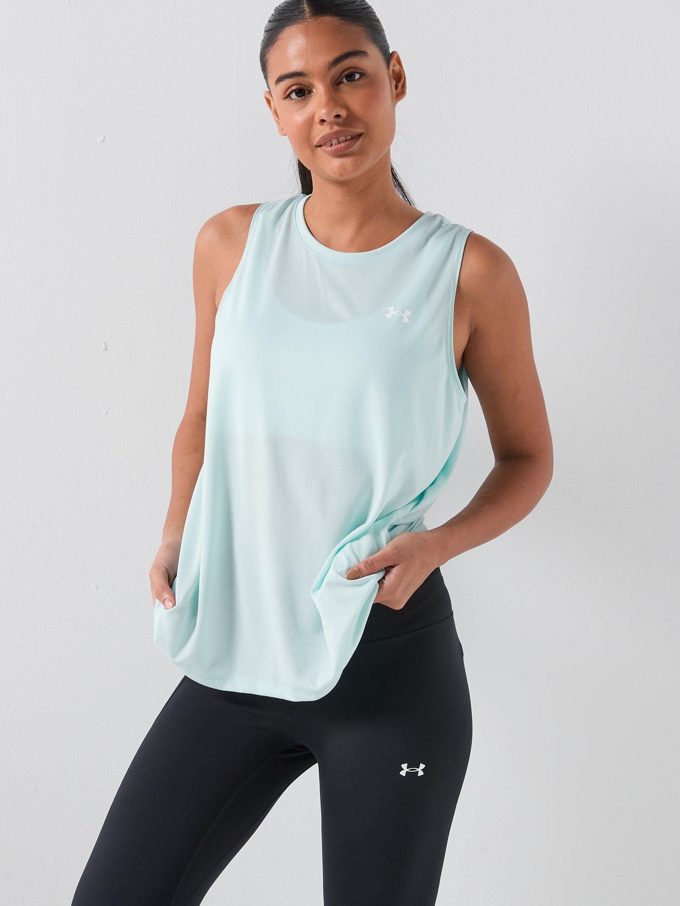 Image 5 of 6 of UNDER ARMOUR Womens Training Tech Tank - Green