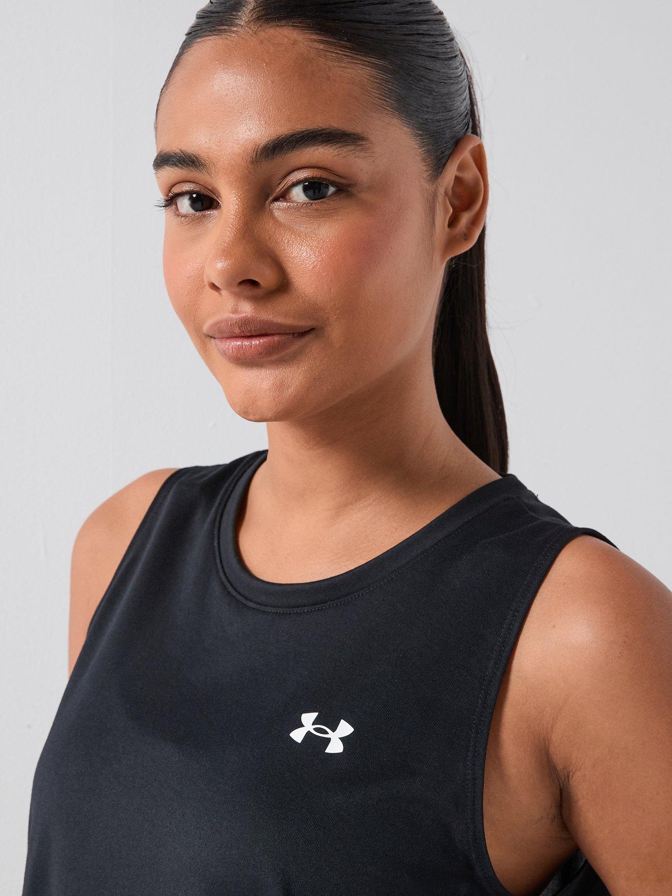 Image 4 of 6 of UNDER ARMOUR Womens Training Tech Tank - Black
