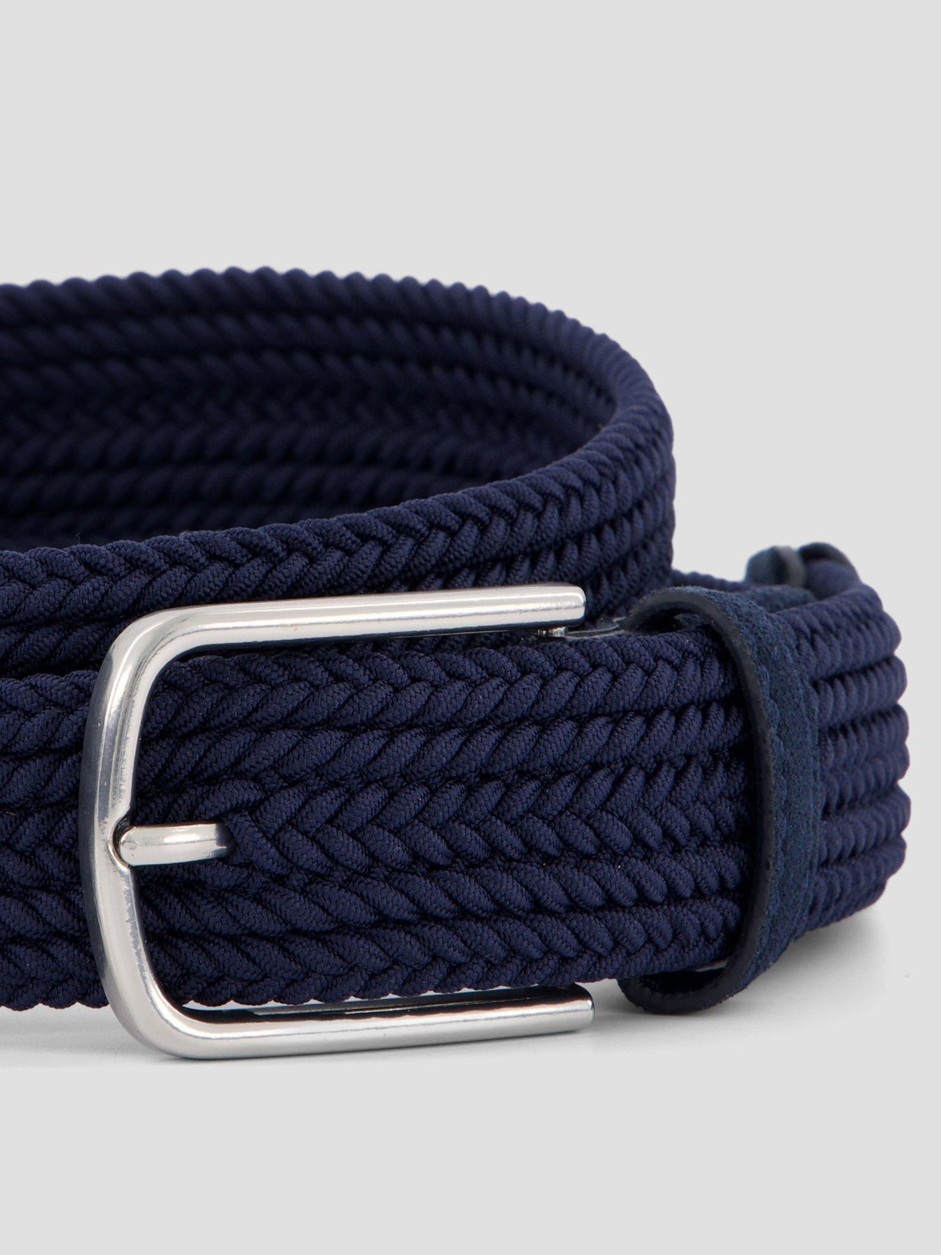 mango-elastic-woven-belt-navyback