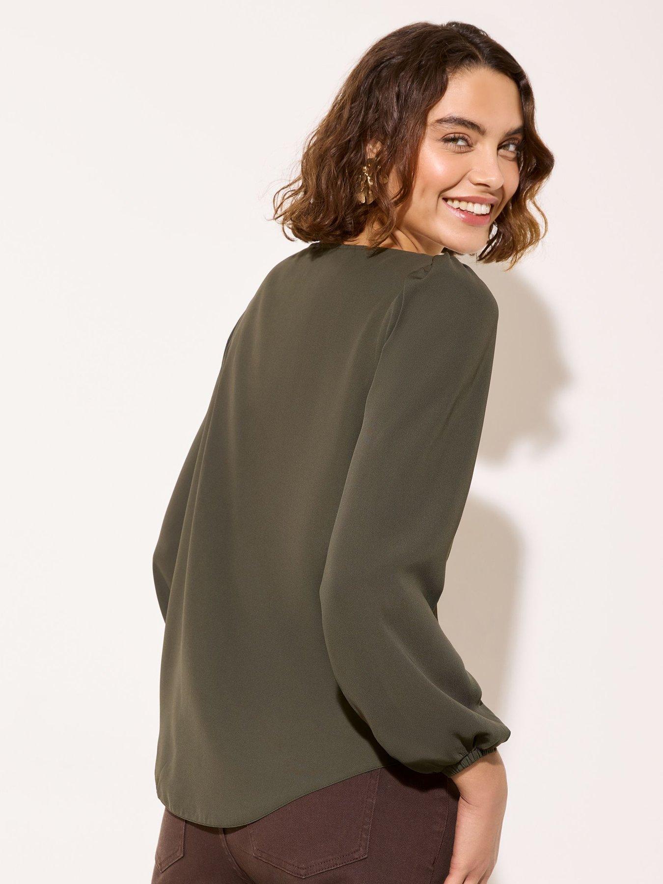 friends-like-these-hardware-drape-blouse-greenstillFront