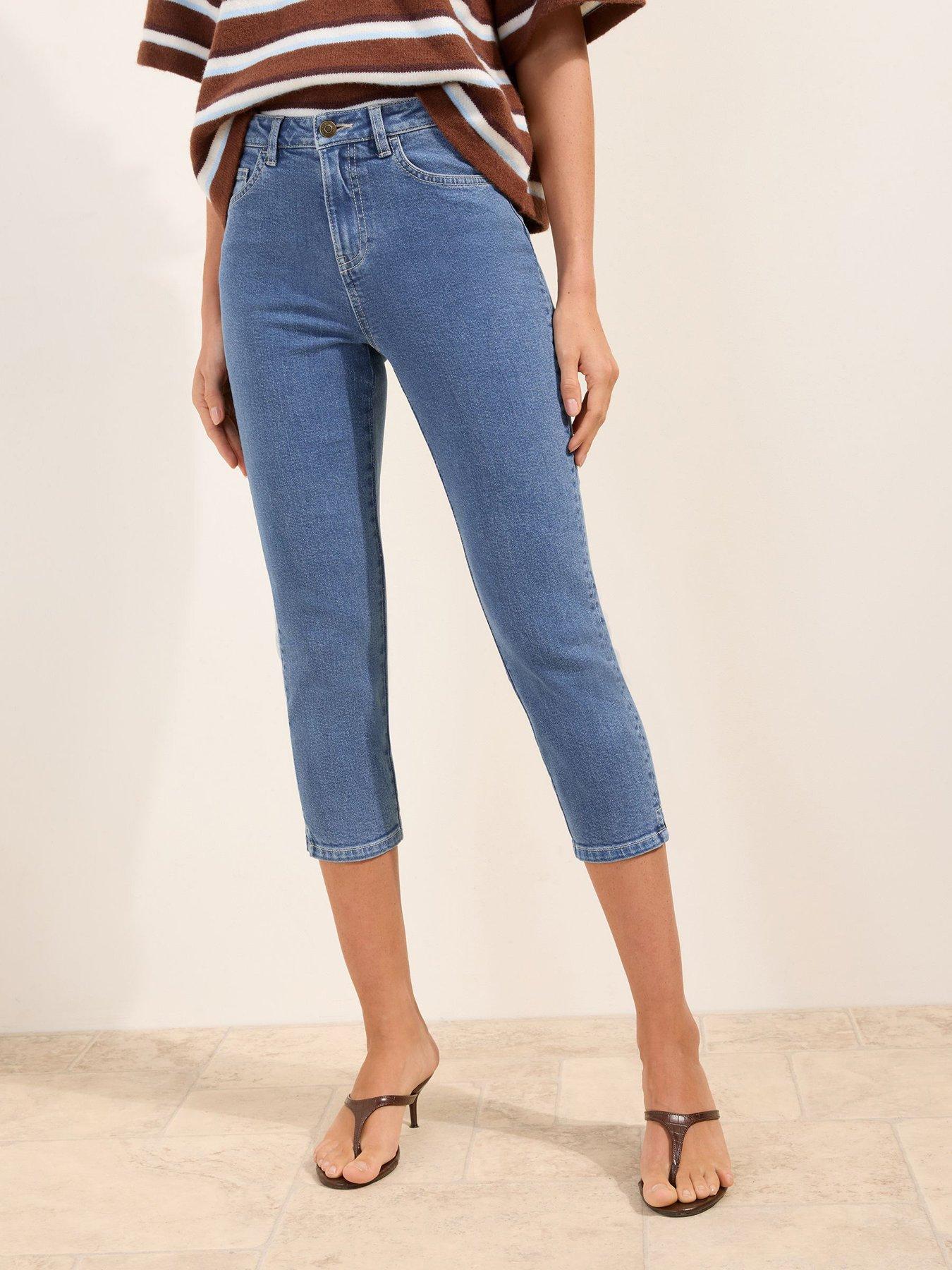 Friends Like These Capri Jean - Blue