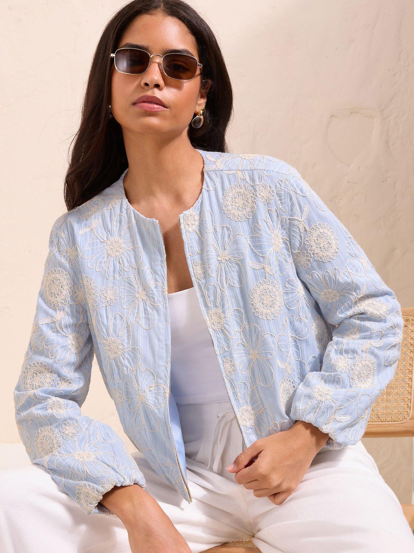 Friends Like These Bomber Jacket - Blue