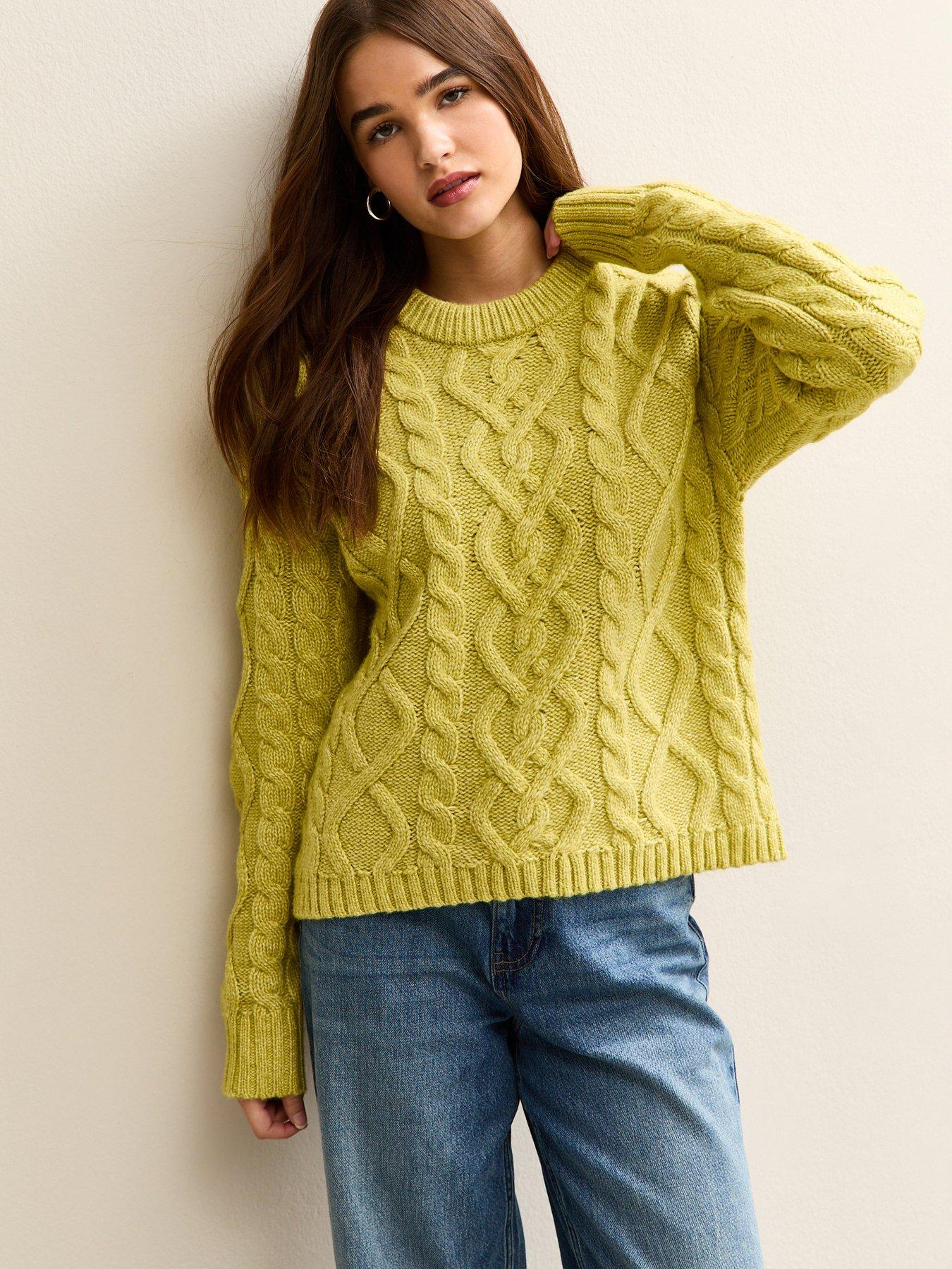 new-look-midweight-cable-knit-jumper-bright-greenfront