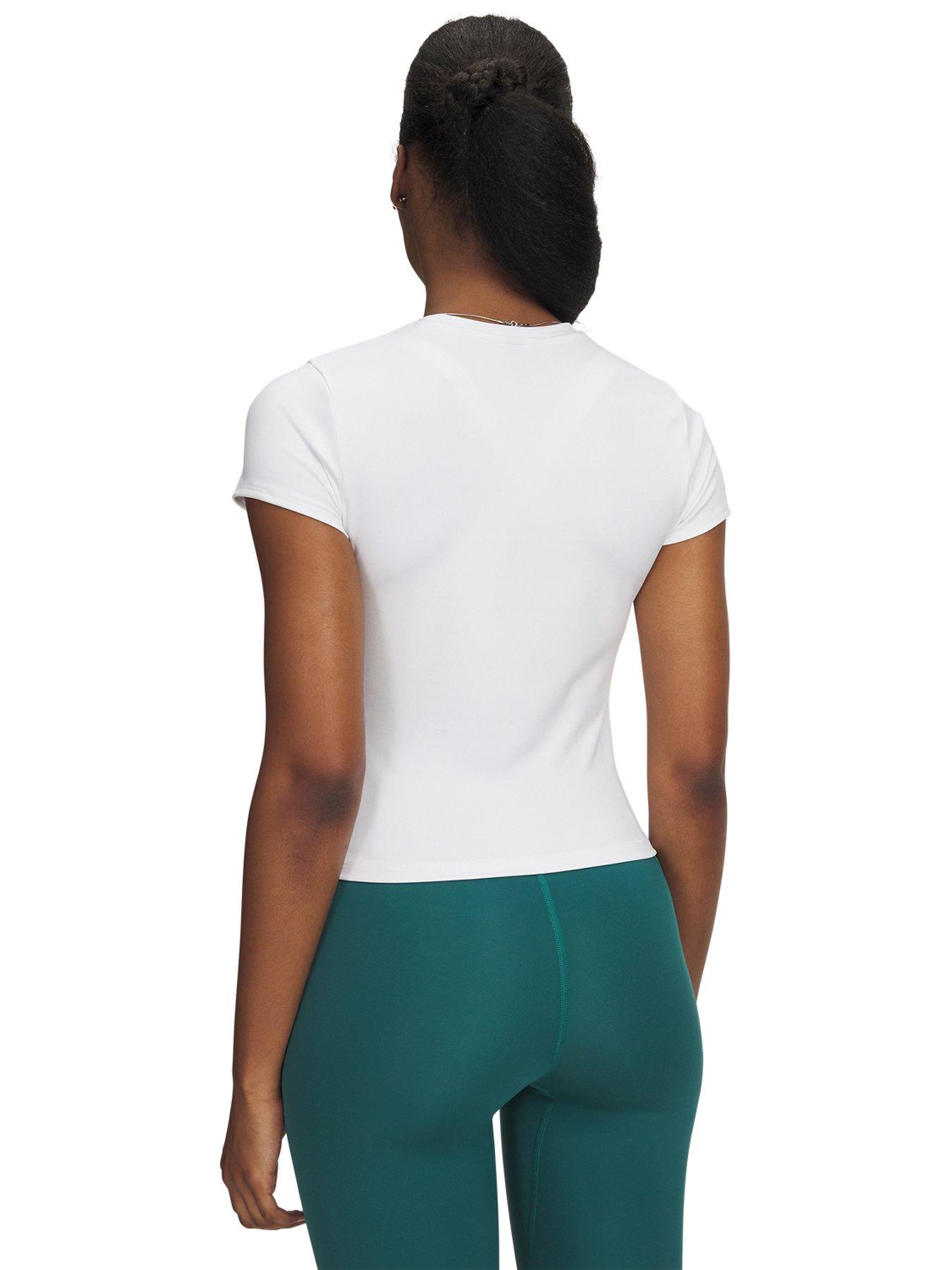 under-armour-womens-training-motion-short-sleeve-t-shirt-whitestillFront