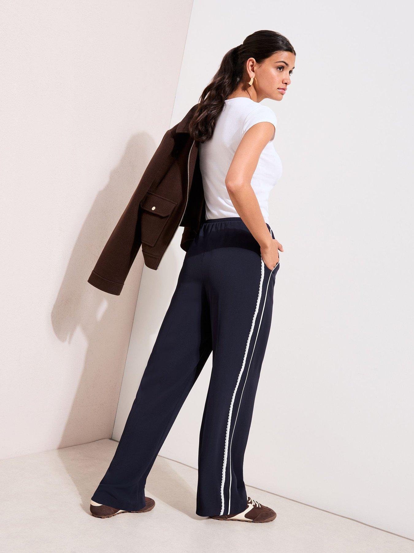 friends-like-these-crochet-side-trim-trouser-navystillFront
