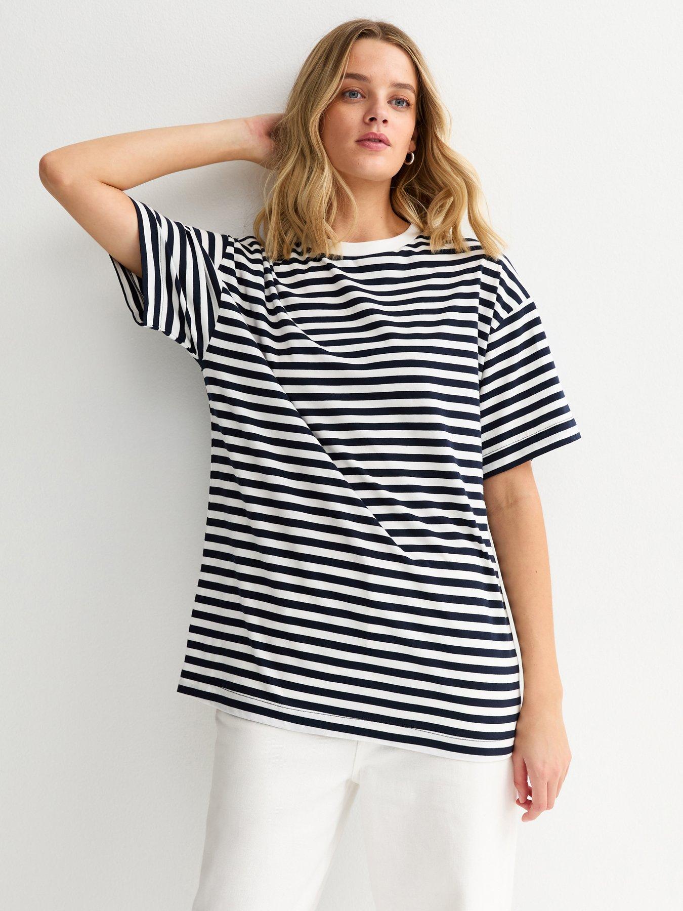 new-look-striped-oversized-t-shirt-navy-bluefront