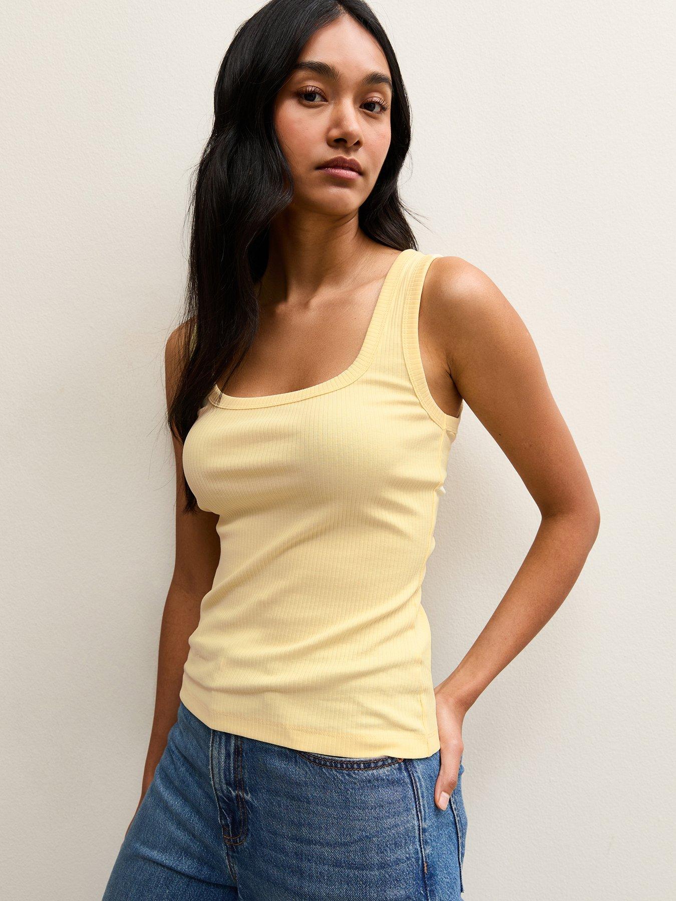 new-look-square-neck-vest-top-light-yellowfront