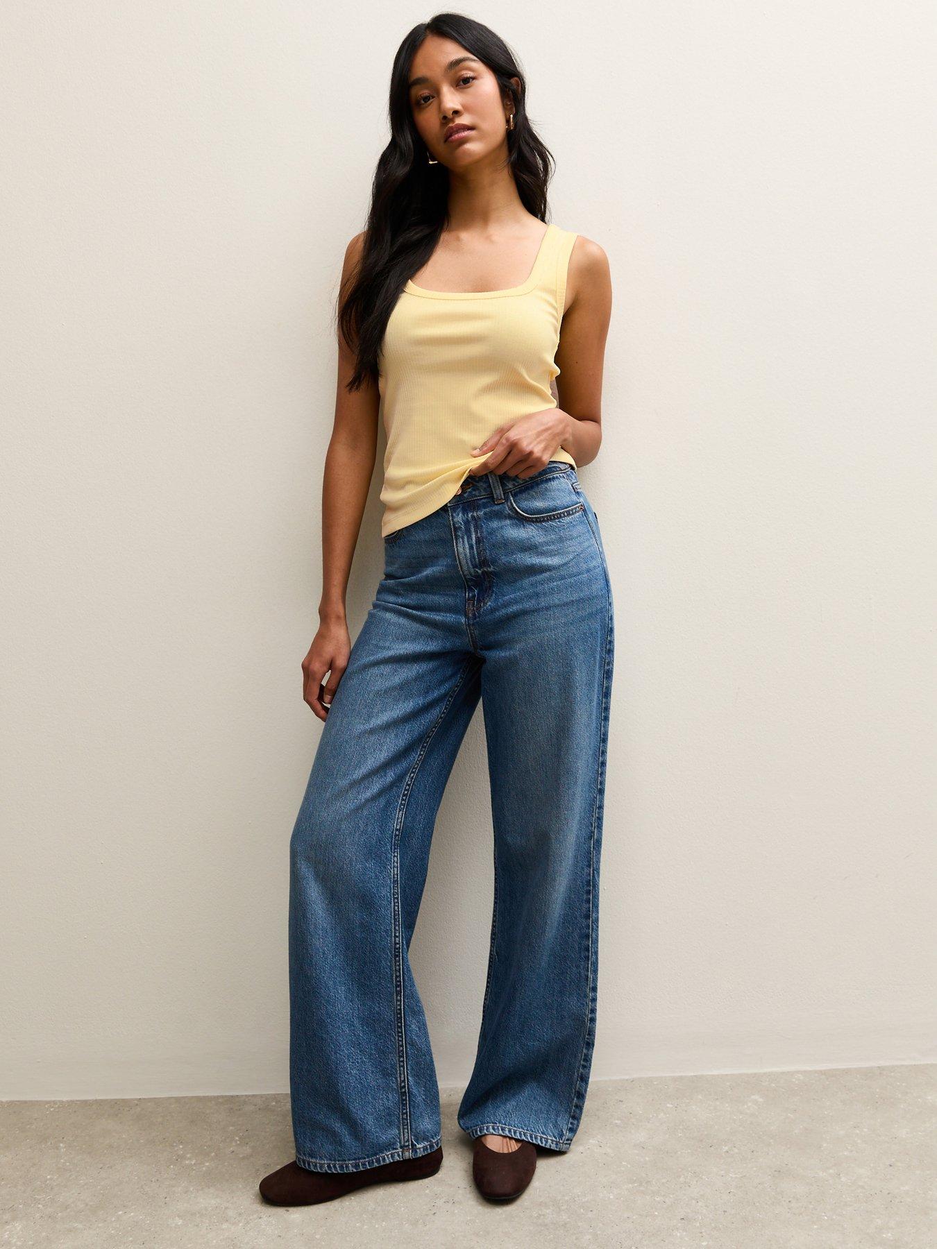 new-look-square-neck-vest-top-light-yellowback