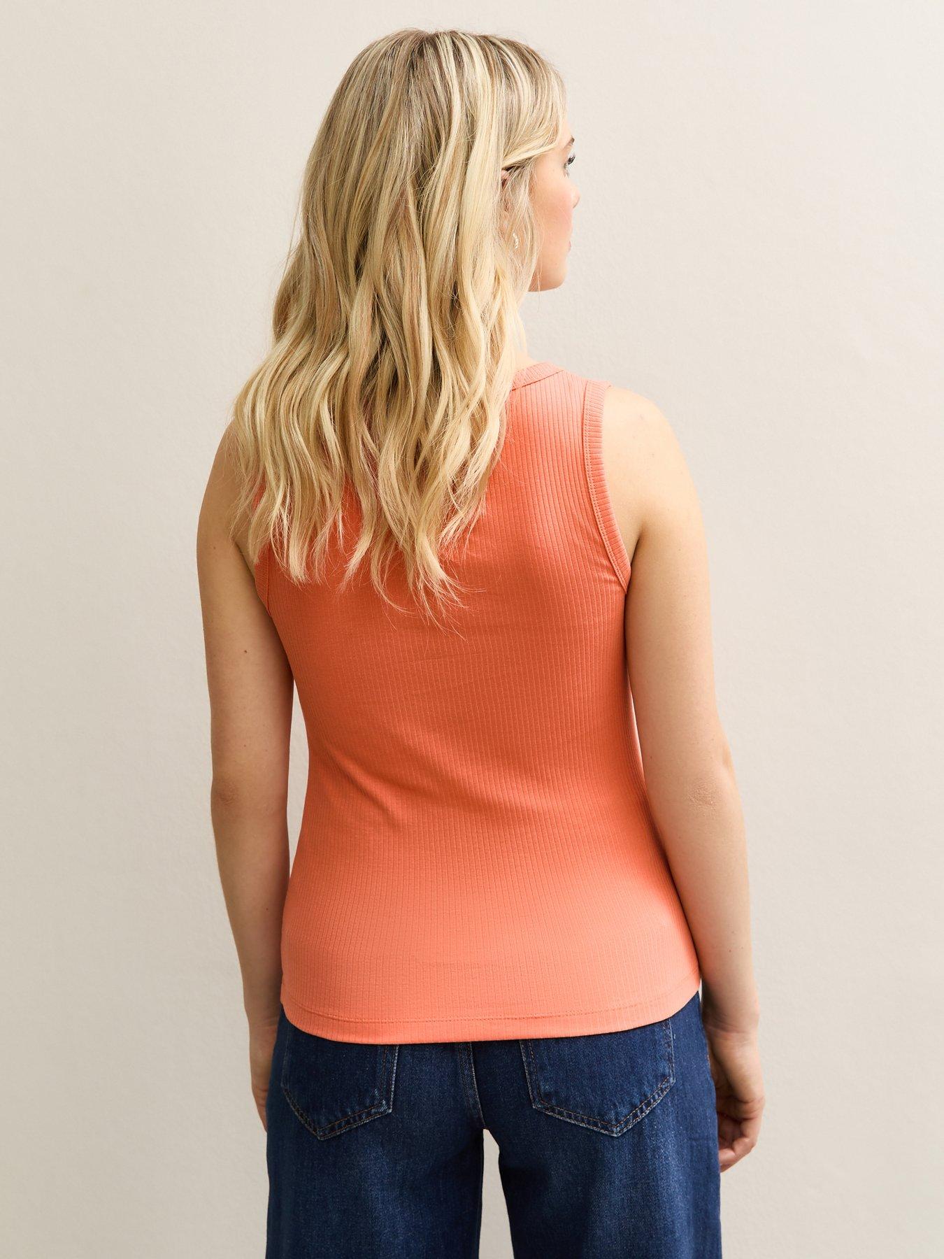 new-look-square-neck-vest-top-orangestillFront