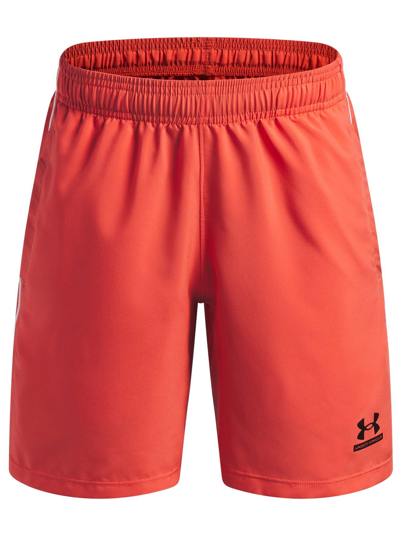 UNDER ARMOUR Junior Boys Training Tech Woven Short - Red