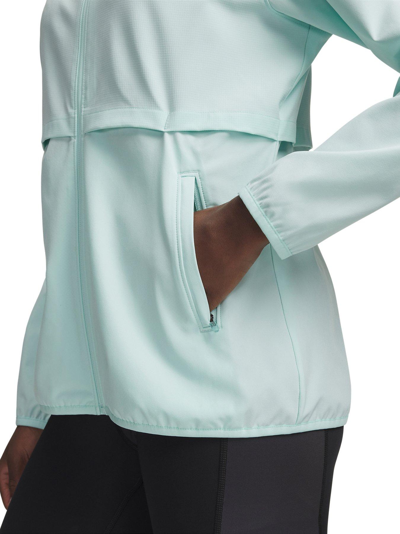 Image 3 of 3 of UNDER ARMOUR Womens Running Launch CW Jacket - Green