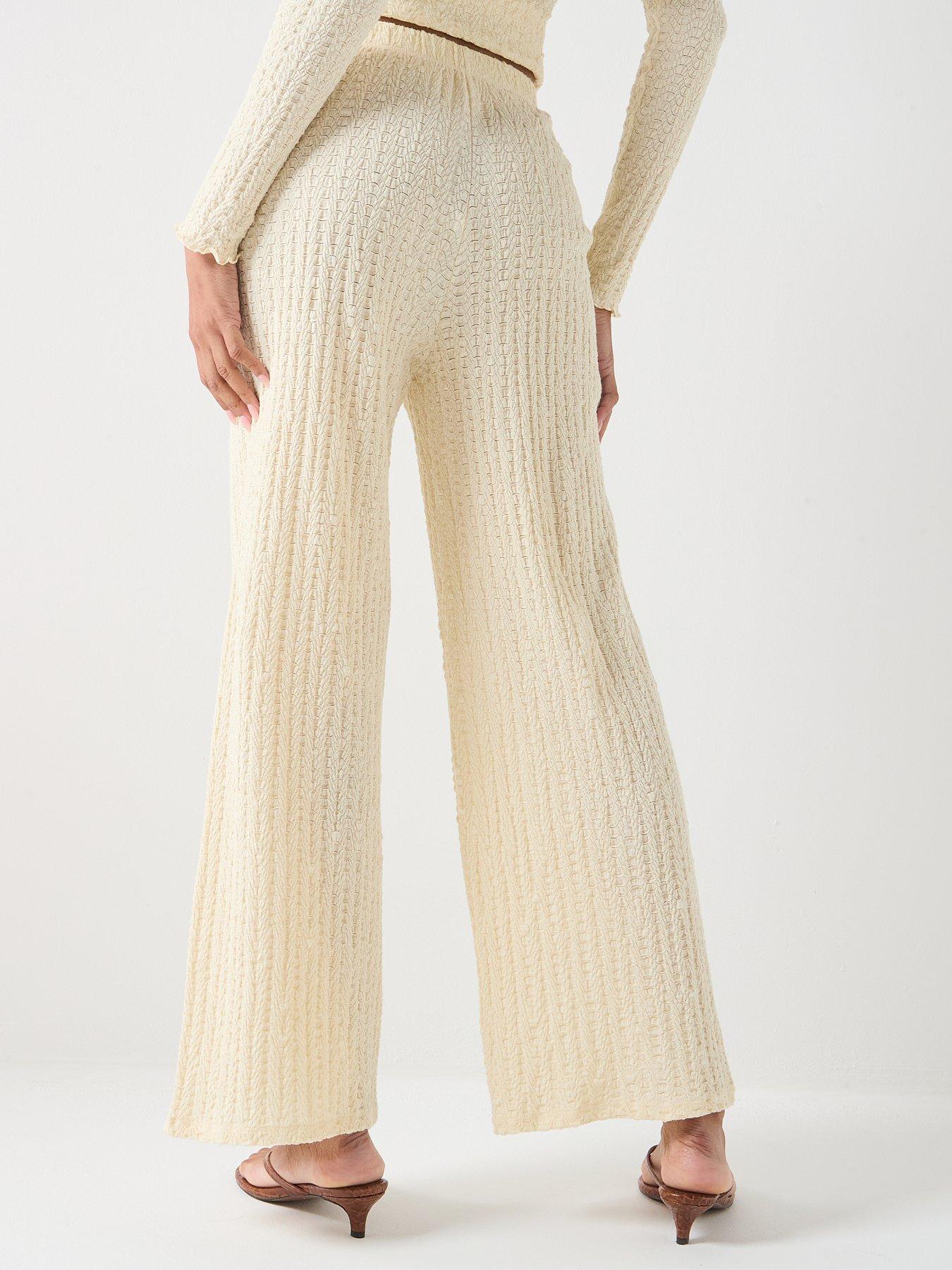 only-ella-wide-leg-textured-trousers-beigestillFront