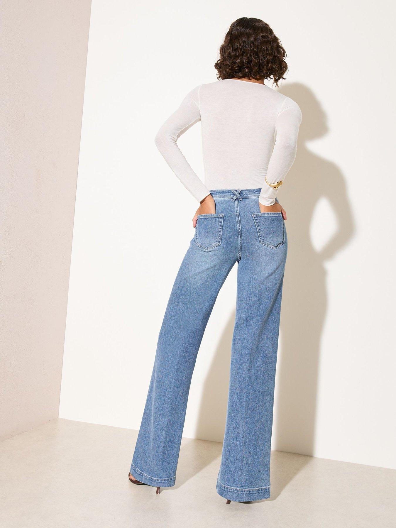 Image 2 of 5 of Friends Like These True Flare Jean - Blue