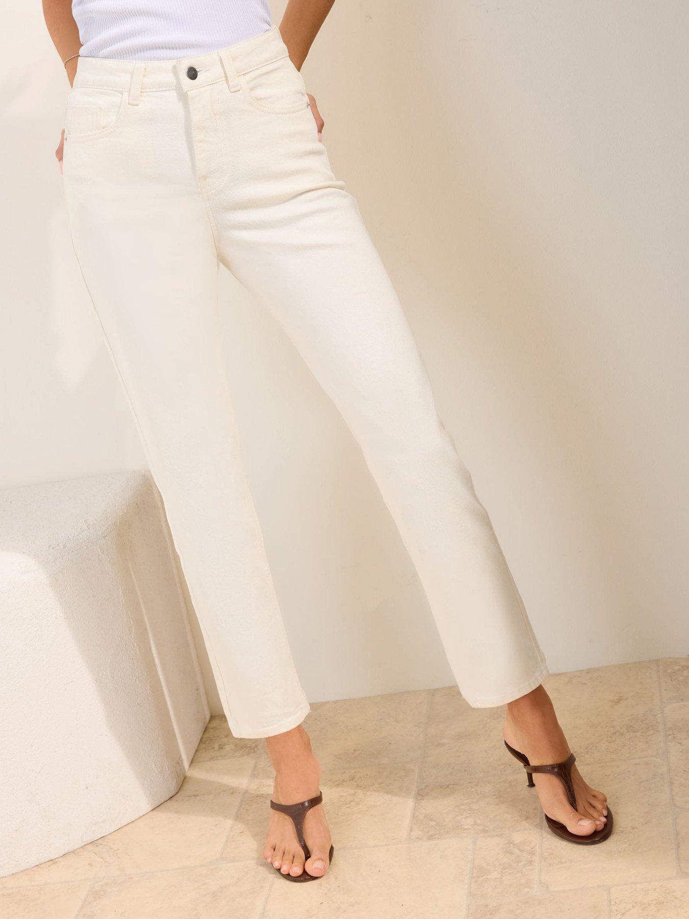 Image 5 of 5 of Friends Like These Ankle Straight - White