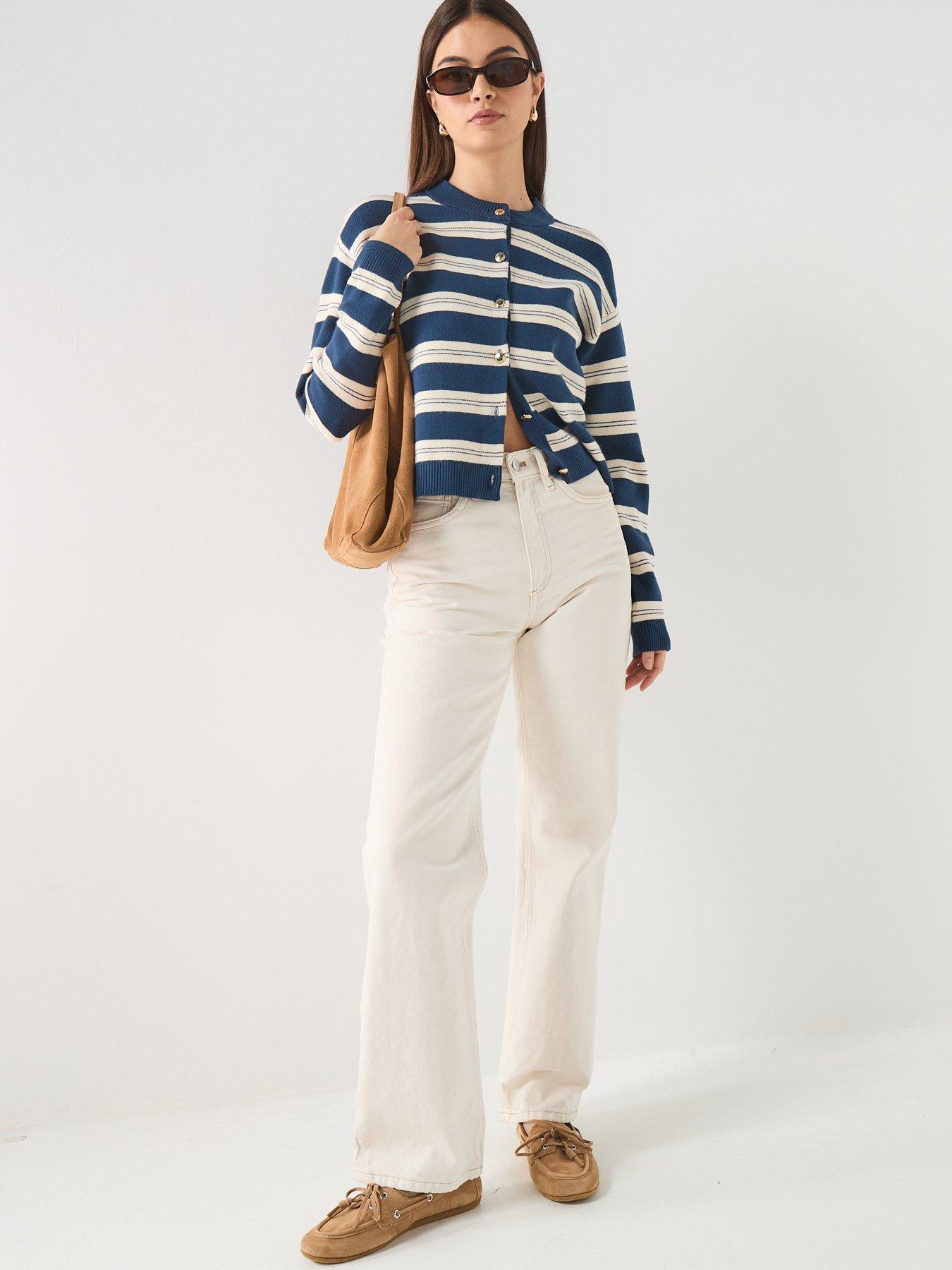 vero-moda-striped-long-sleeve-cardigan-blueback