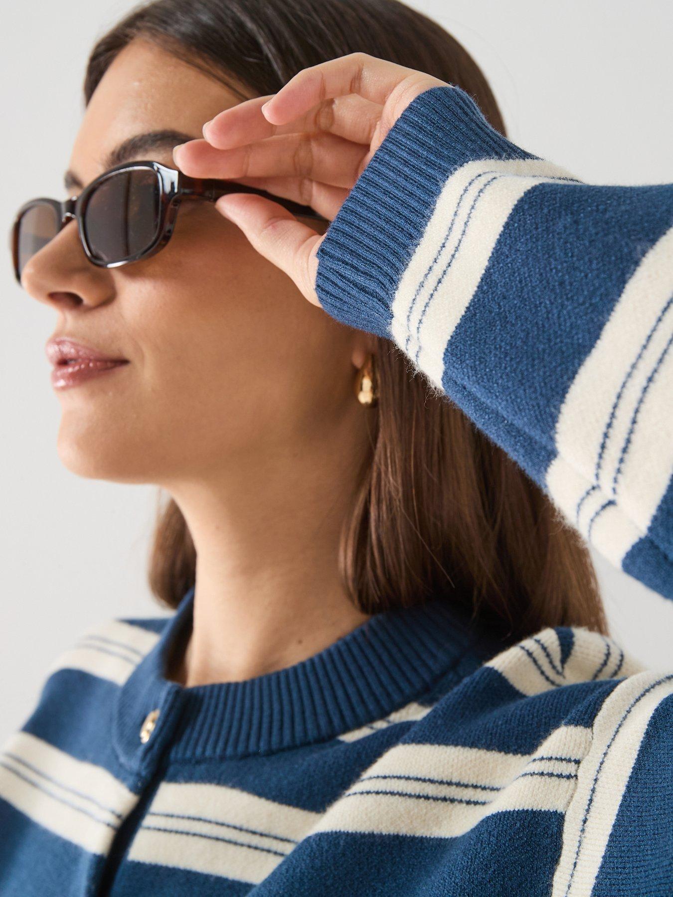 vero-moda-striped-long-sleeve-cardigan-blueoutfit