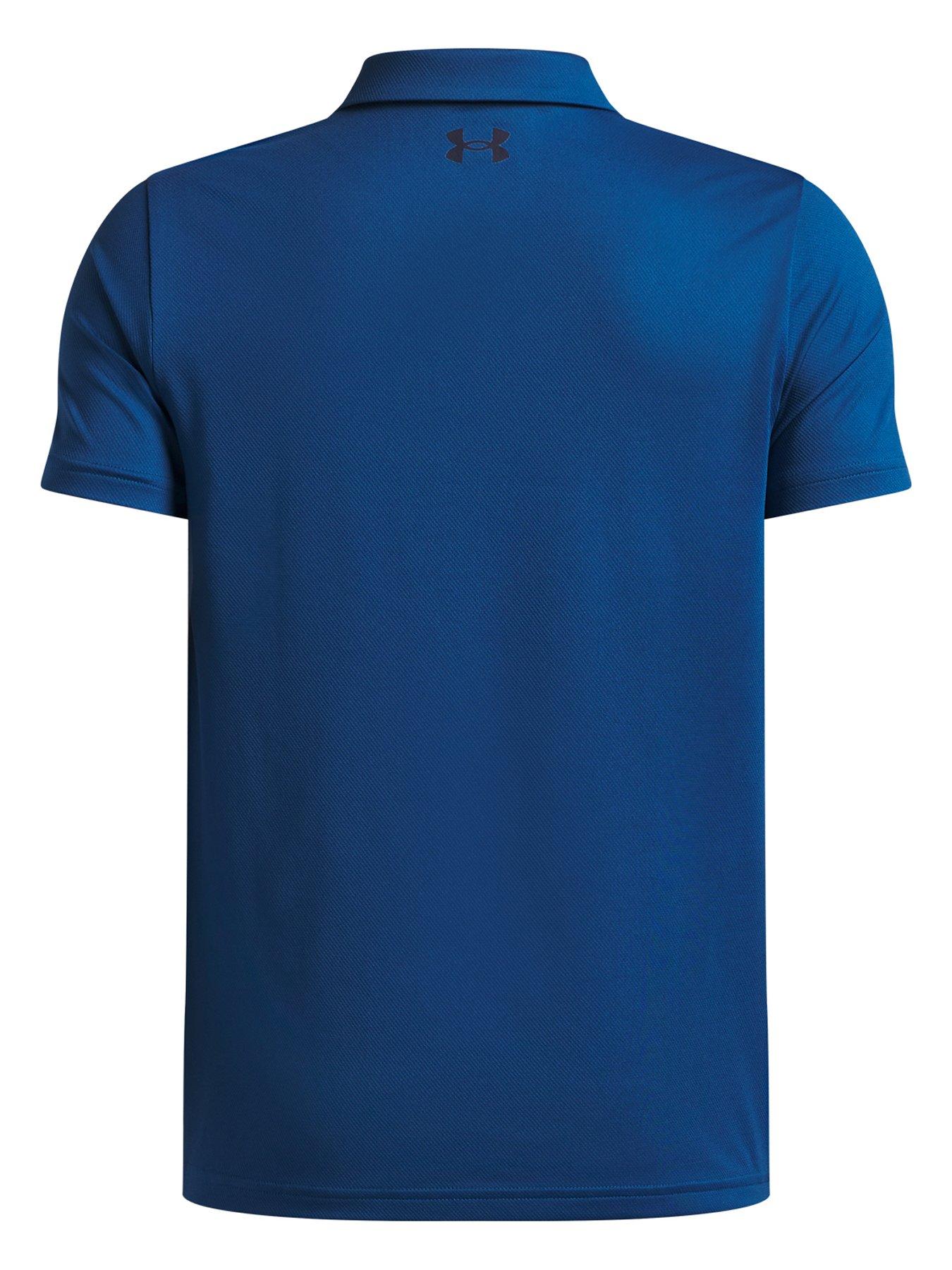 under-armour-junior-boys-golf-matchplay-short-sleeve-polo-blueback
