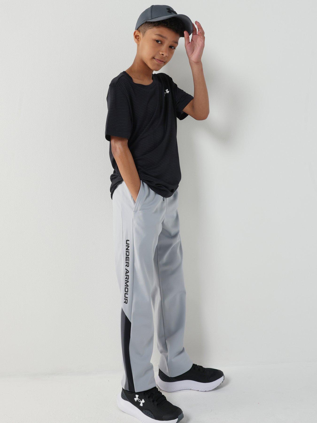 under-armour-junior-boys-training-rival-knit-taper-pant-grey