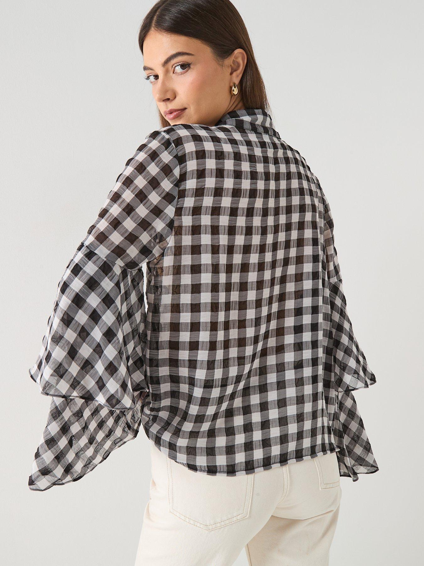 vero-moda-sia-long-sleeve-flounce-top-blackstillFront