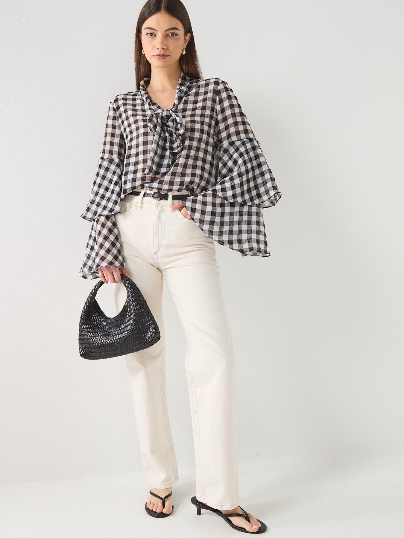 vero-moda-sia-long-sleeve-flounce-top-blackback