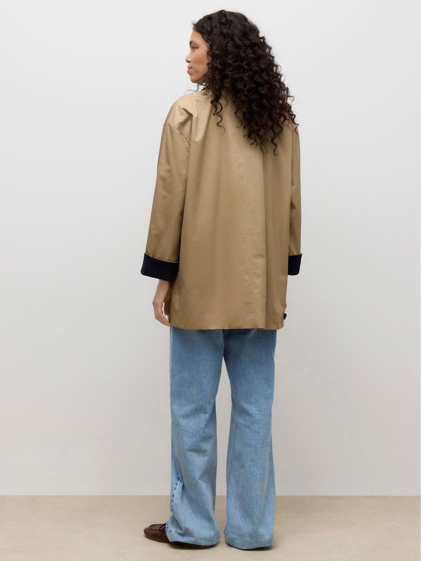 aware-vickey-long-sleeve-coat-brownstillFront