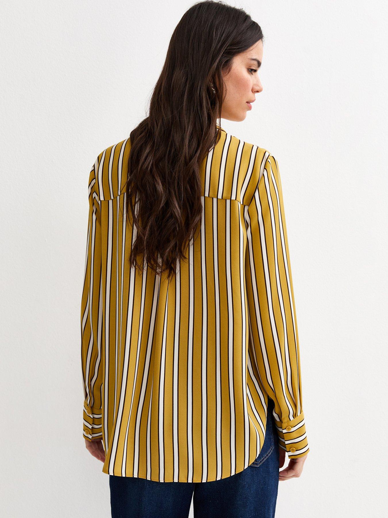 new-look-claire-long-sleeve-stripe-shirt-greenstillFront