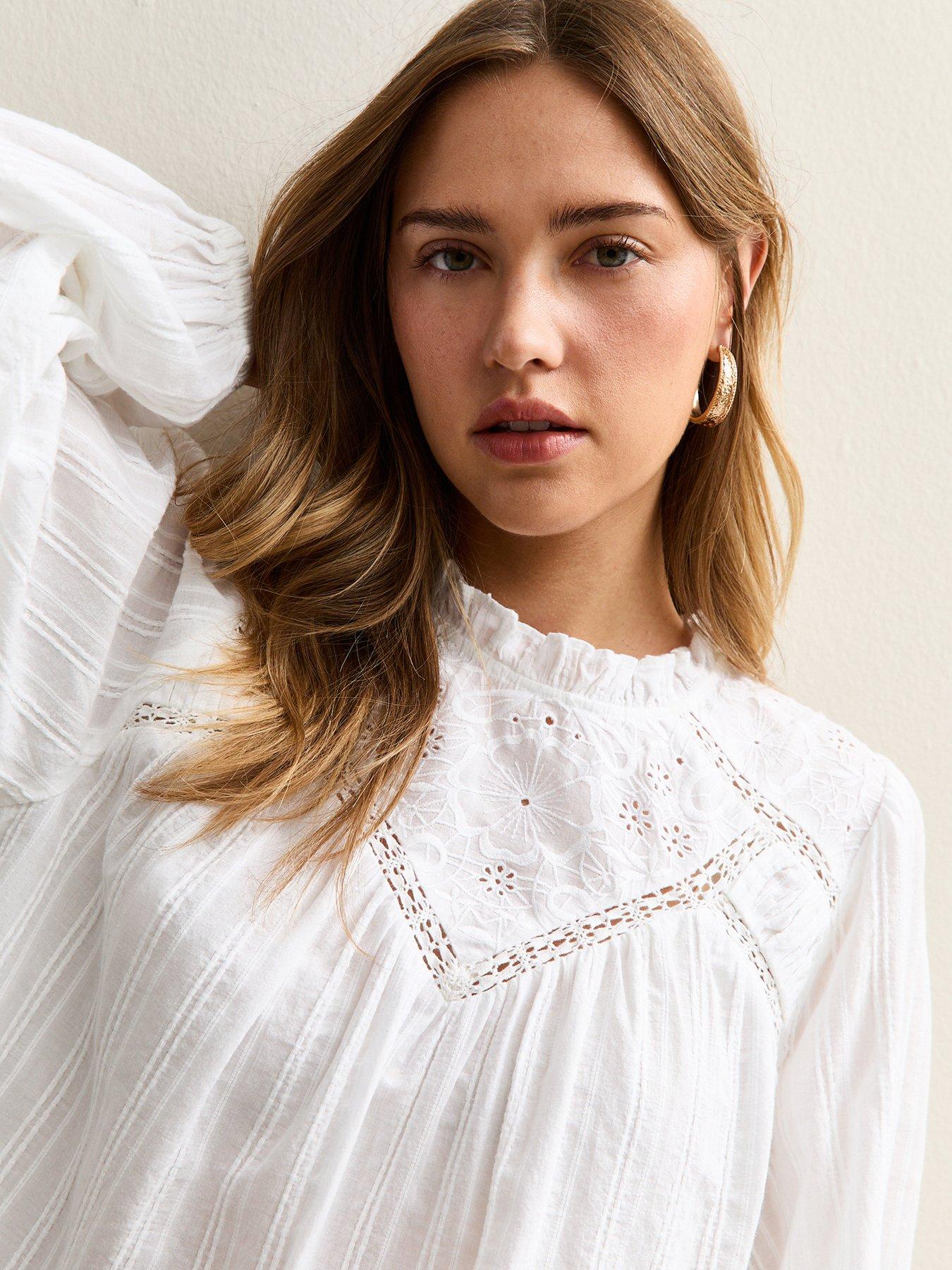 new-look-embroidered-long-sleeve-blouse-whiteoutfit
