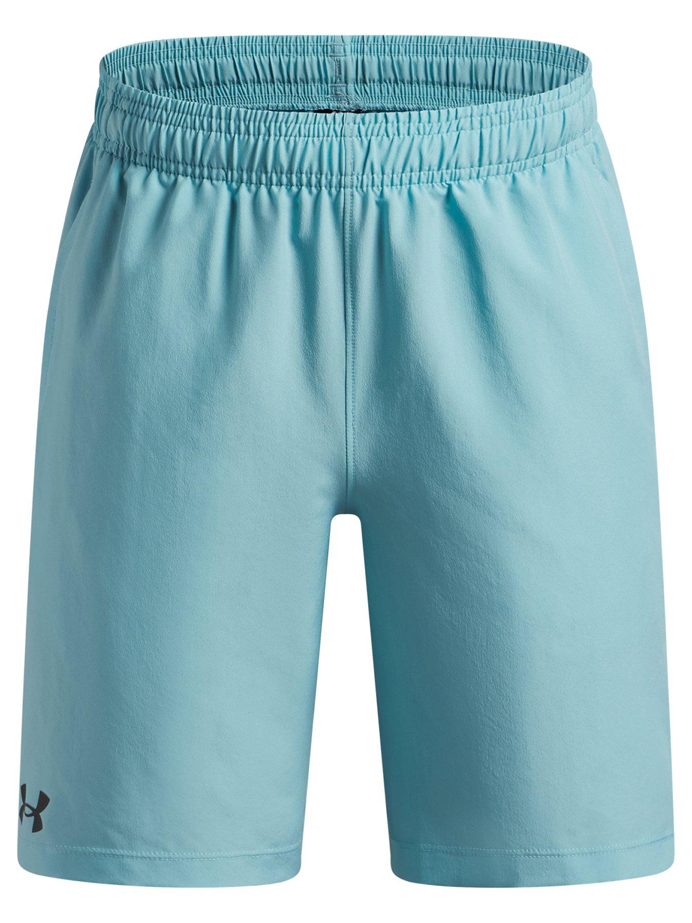 UNDER ARMOUR Junior Boys Training Tech Woven Shorts - Blue