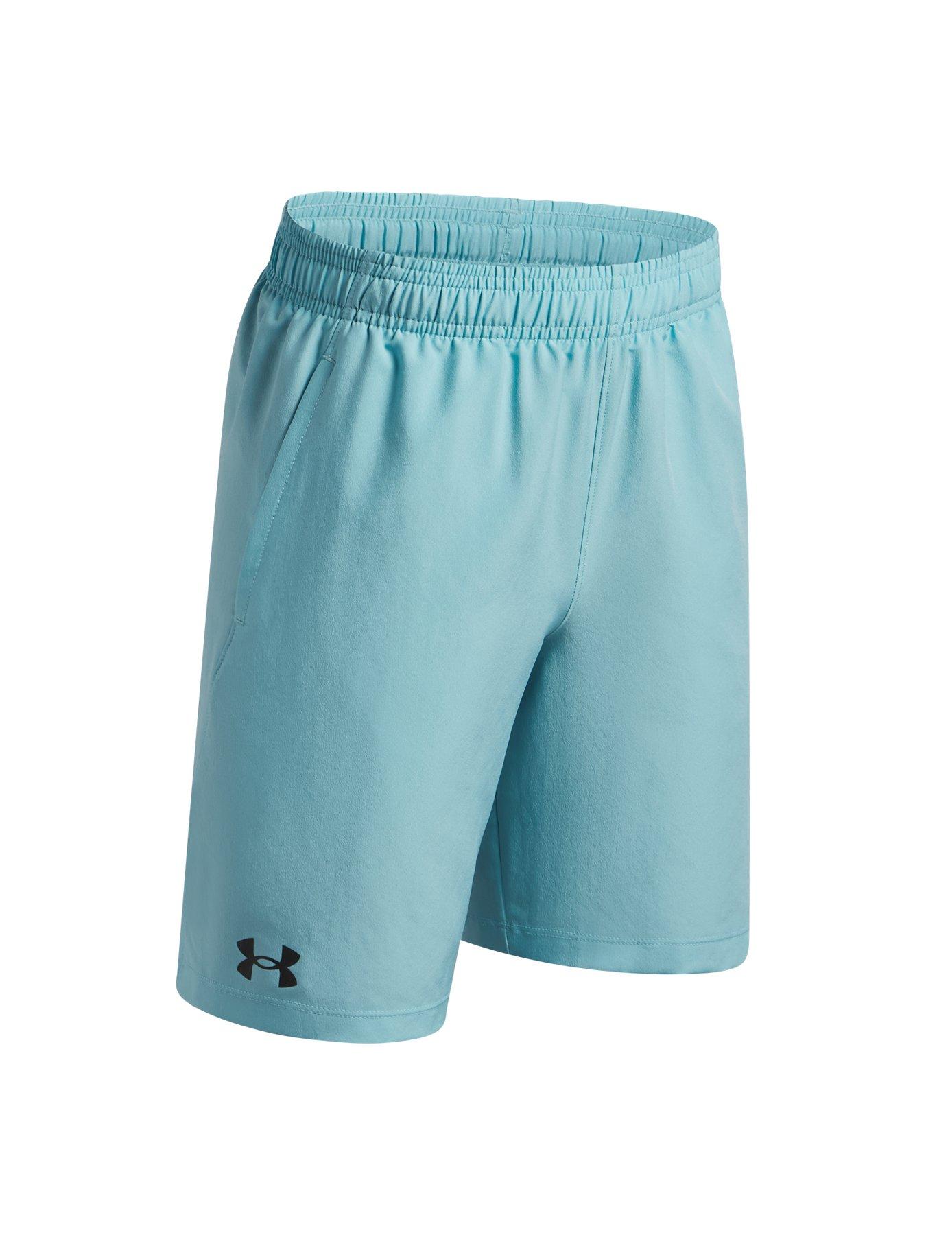 Image 3 of 3 of UNDER ARMOUR Junior Boys Training Tech Woven Shorts - Blue