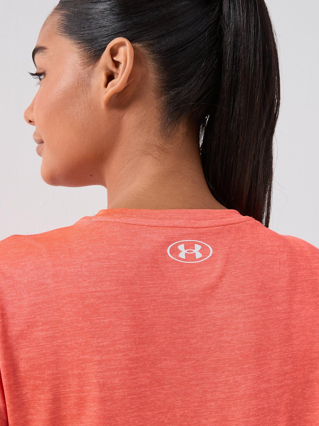 Image 6 of 6 of UNDER ARMOUR Womens Training Tech Short Sleeve Crew Neck T-Shirt - Venom Red