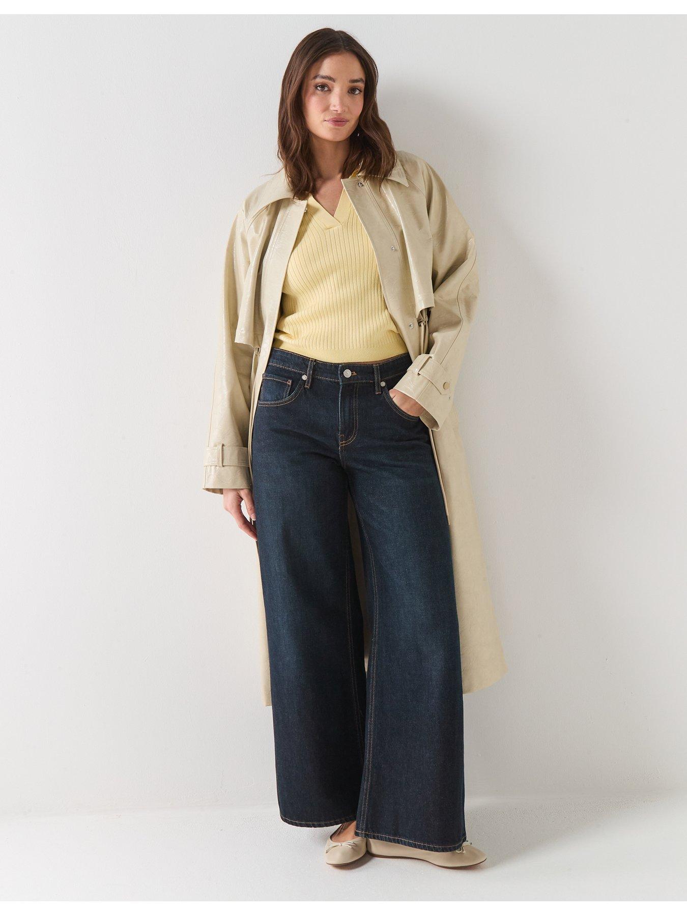 only-kaya-long-sleeve-polo-neck-jumper-yellowdetail